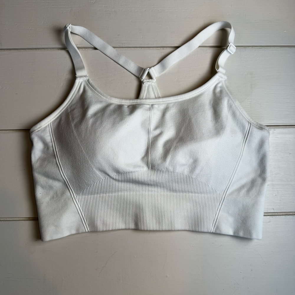All in Motion Women's White Sports Bra